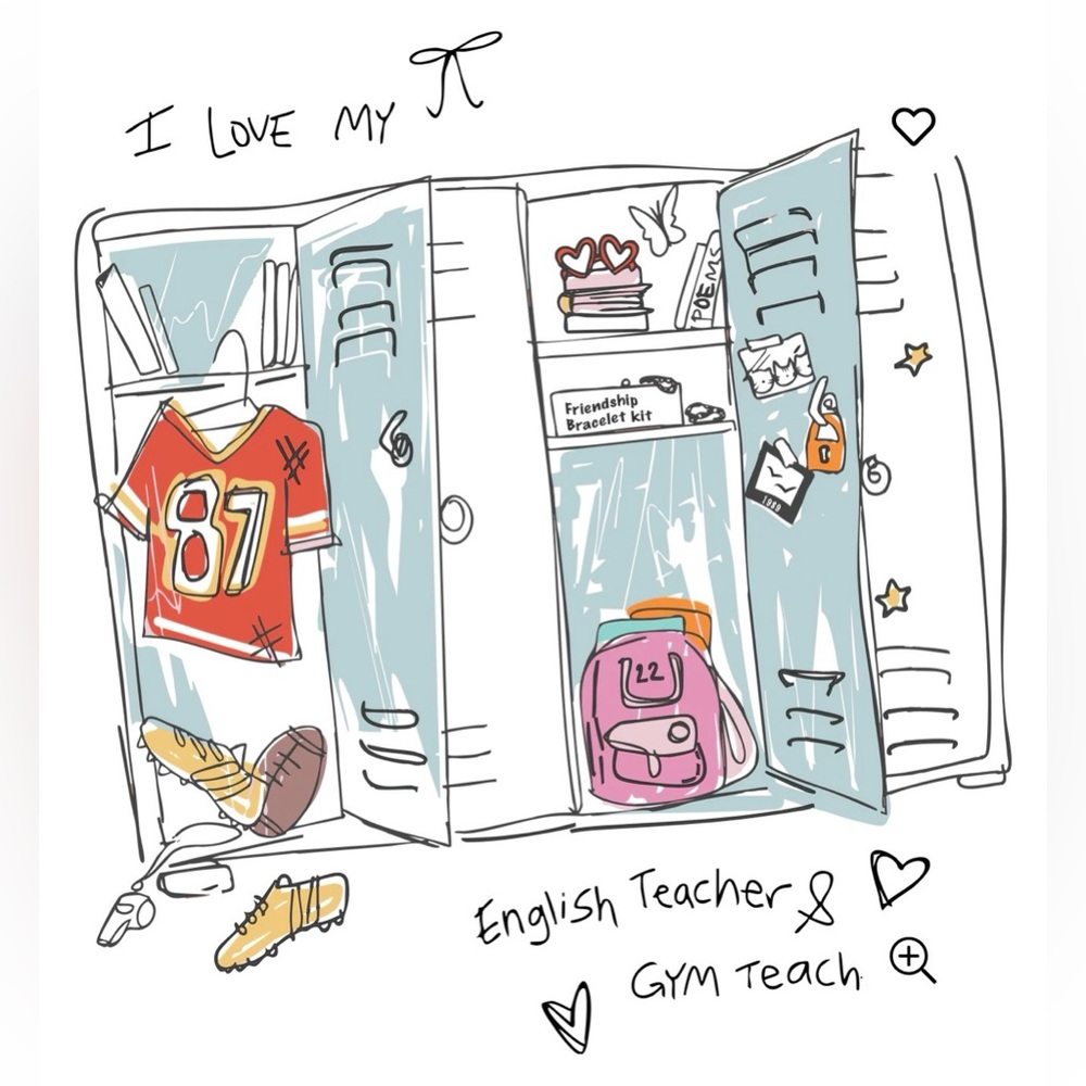 Taylor & Travis Engagement Tshirt~Celebrate another season on the KC Chiefs ♥️💛